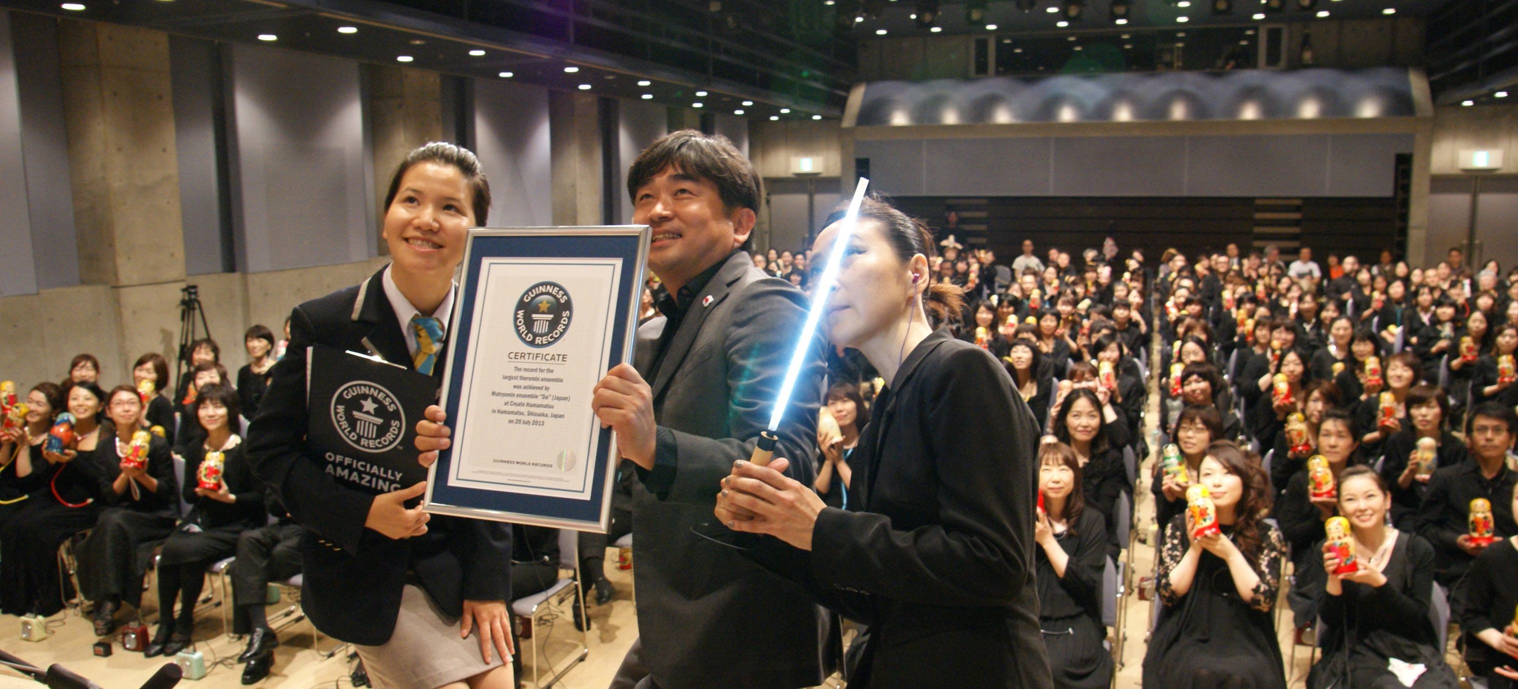 Marios Joannou Elia to compose music for the largest Theremin Ensemble – a Guinness World Record attempt Matryomin Theremin Japan