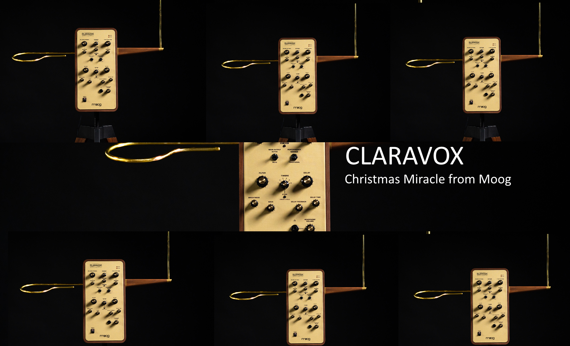 Christmas Miracle by Moog Music clavivox - theremin today